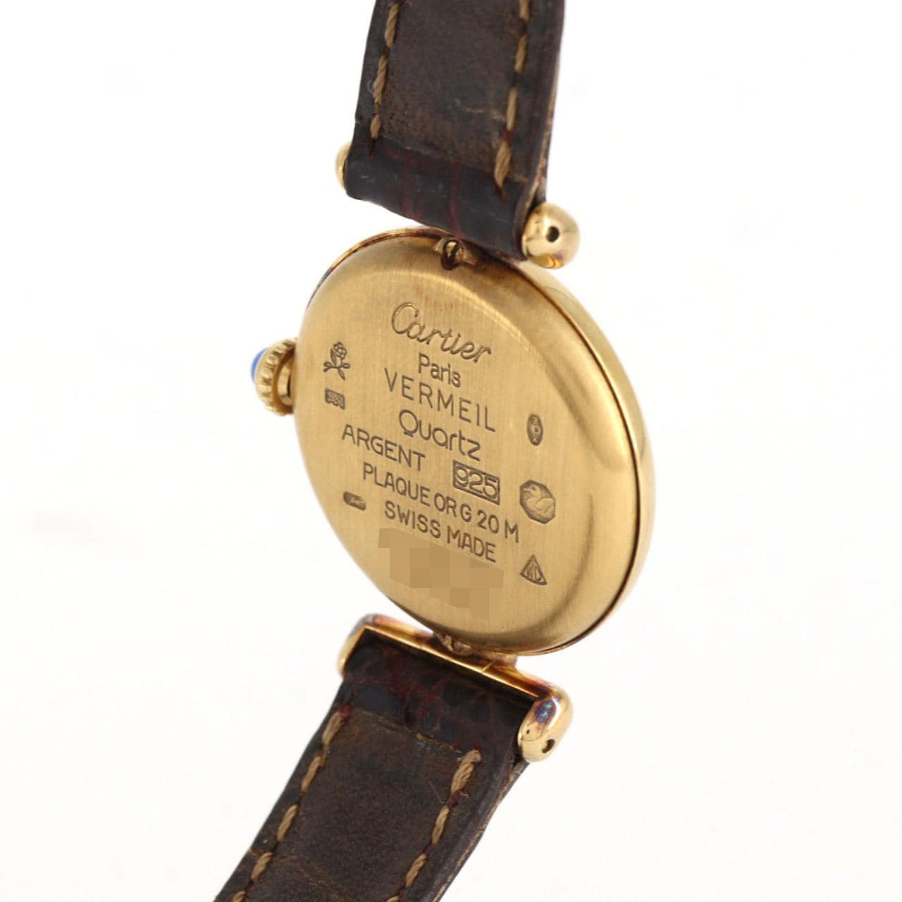 【ノーメンテナンス還元価格】カルティエ マストコリゼSM GP W1000653 GP クォーツ