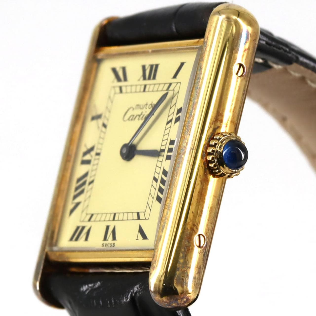 【ノーメンテナンス特価】カルティエ マストタンクLM GP GP 手巻