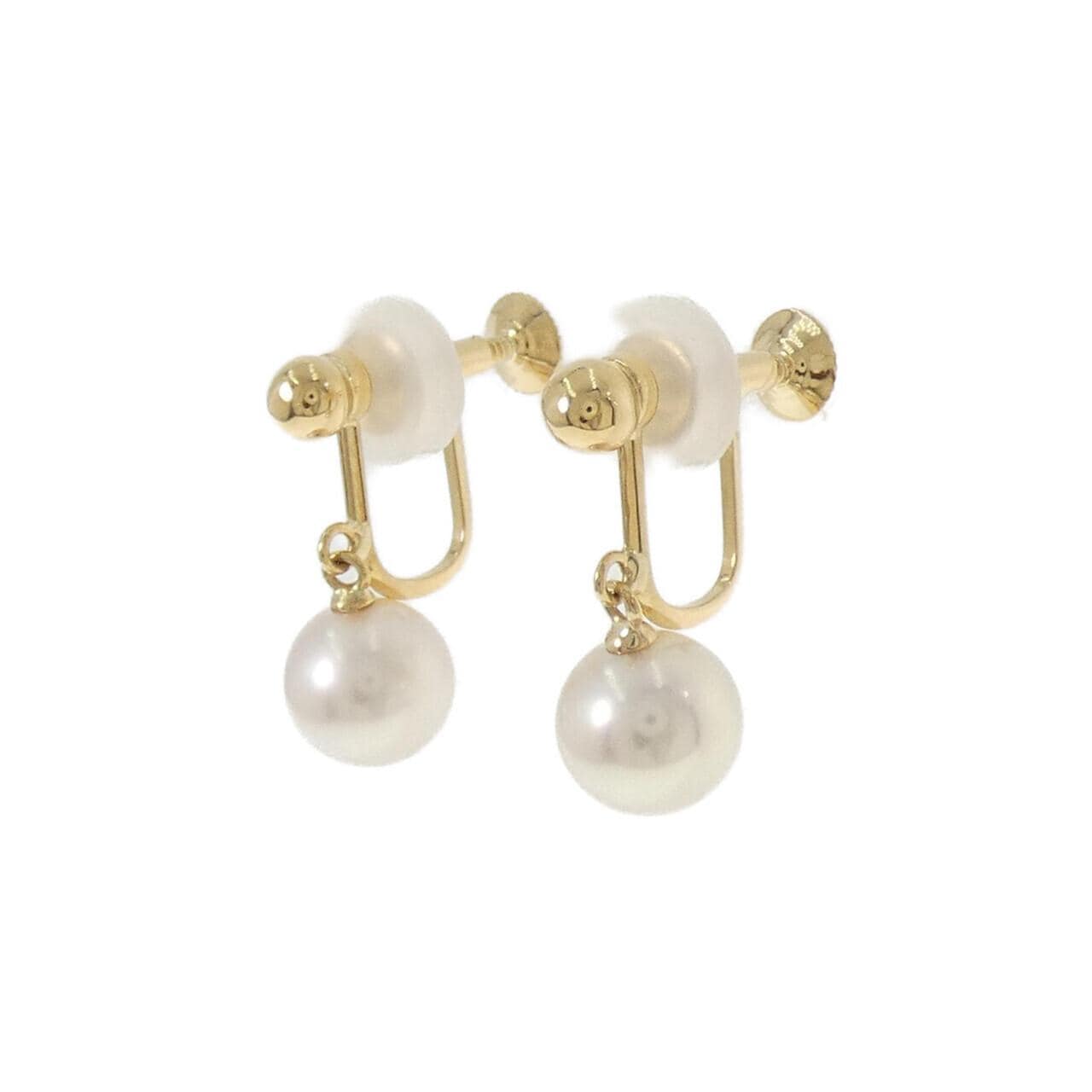 タサキ アコヤパール イヤリング 7.6mm