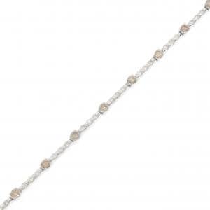K18WG ダイヤモンド ブレスレット 1.80CT