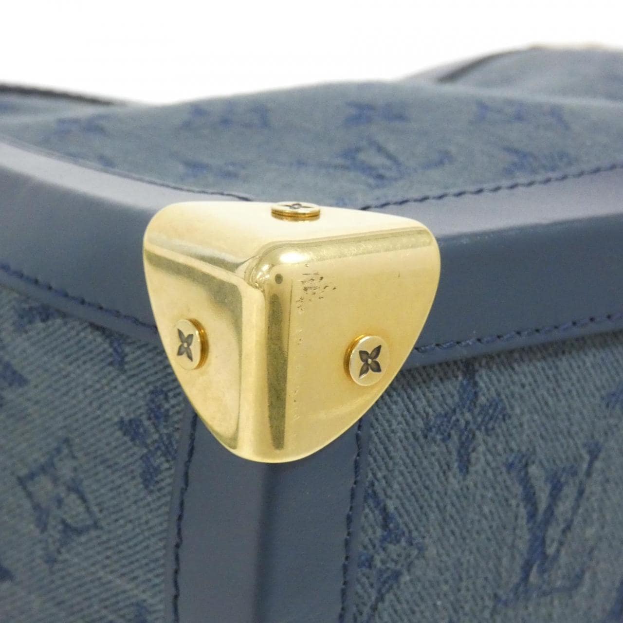 LOUIS VUITTON Monogram Denim Soft Trunk M44723 单肩包