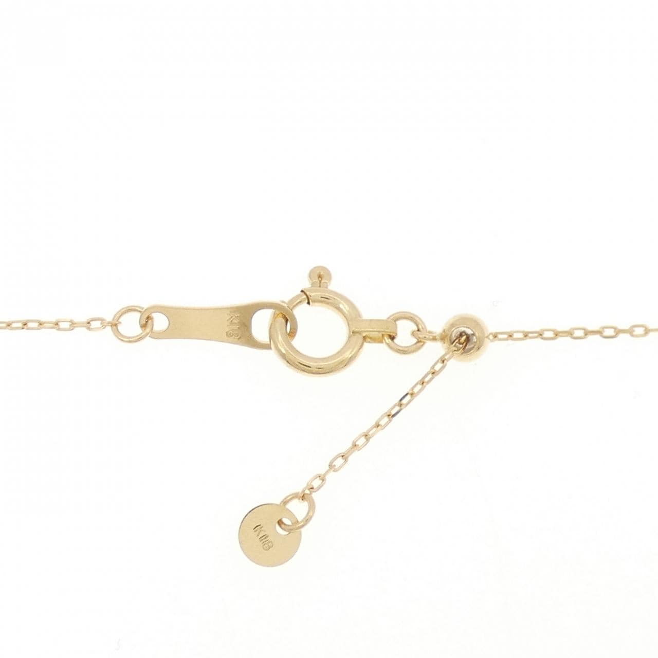 【新品】K18YG ダイヤモンド ネックレス 0.30CT