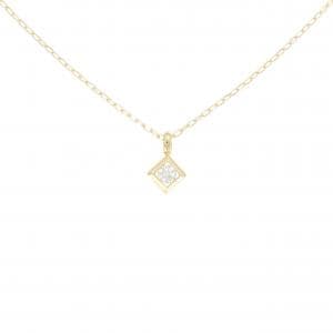 K18YG ダイヤモンド ネックレス 0.10CT