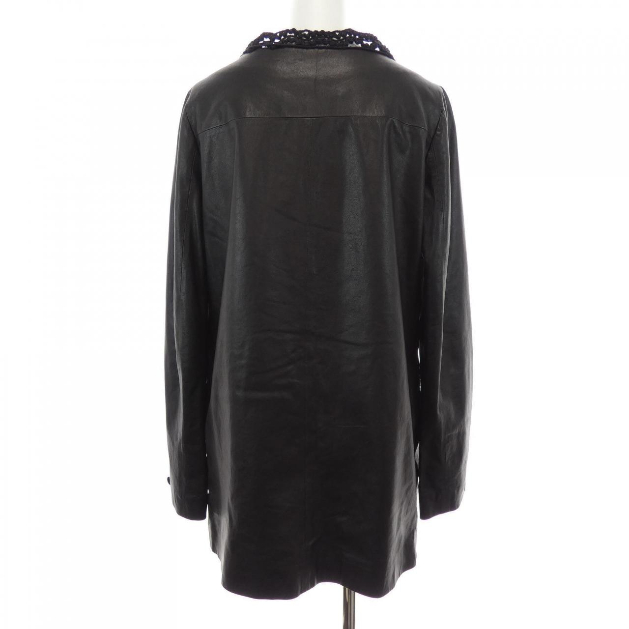 シャネル CHANEL P35591C00082 09A レザージャケット