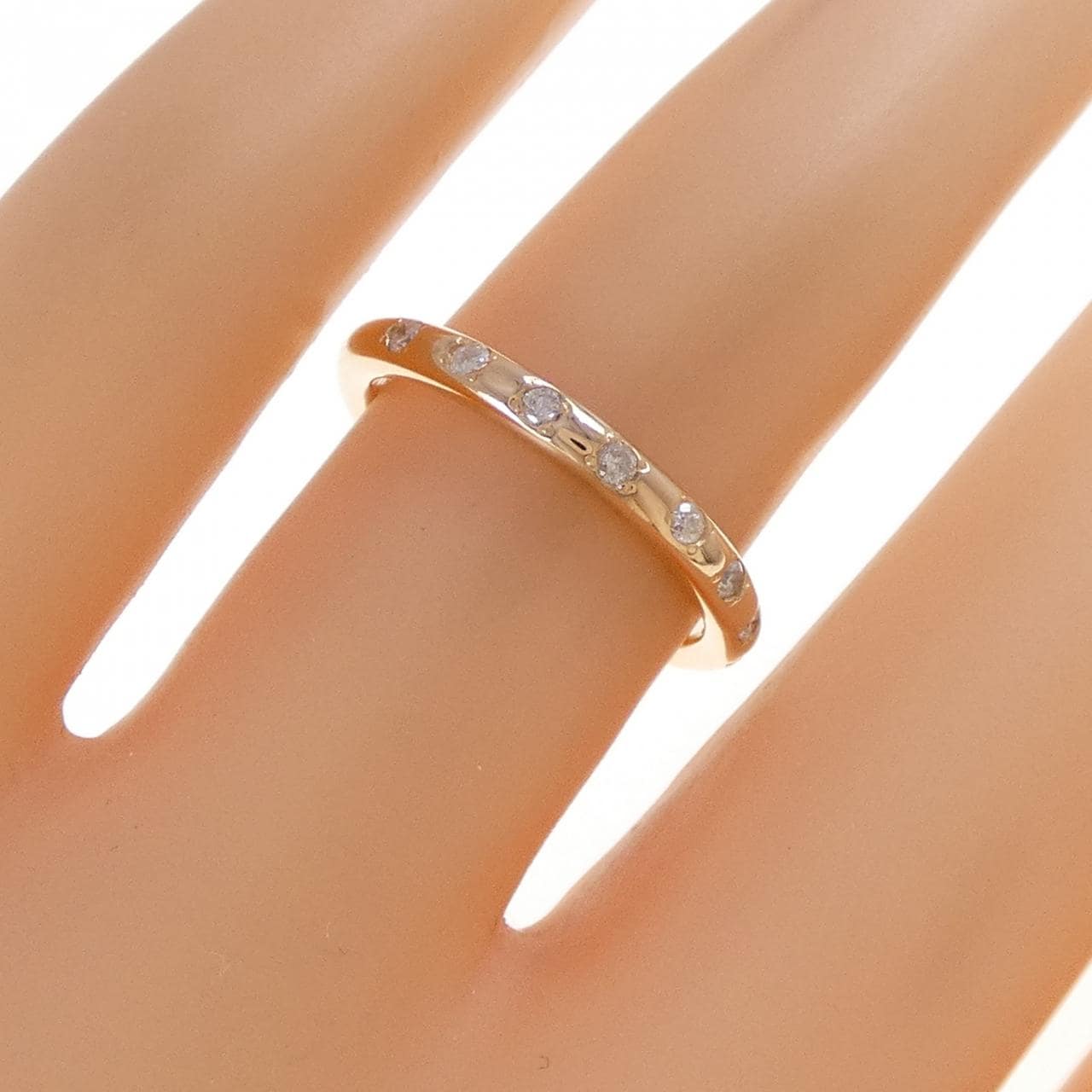 アガット ダイヤモンド リング 0.11CT