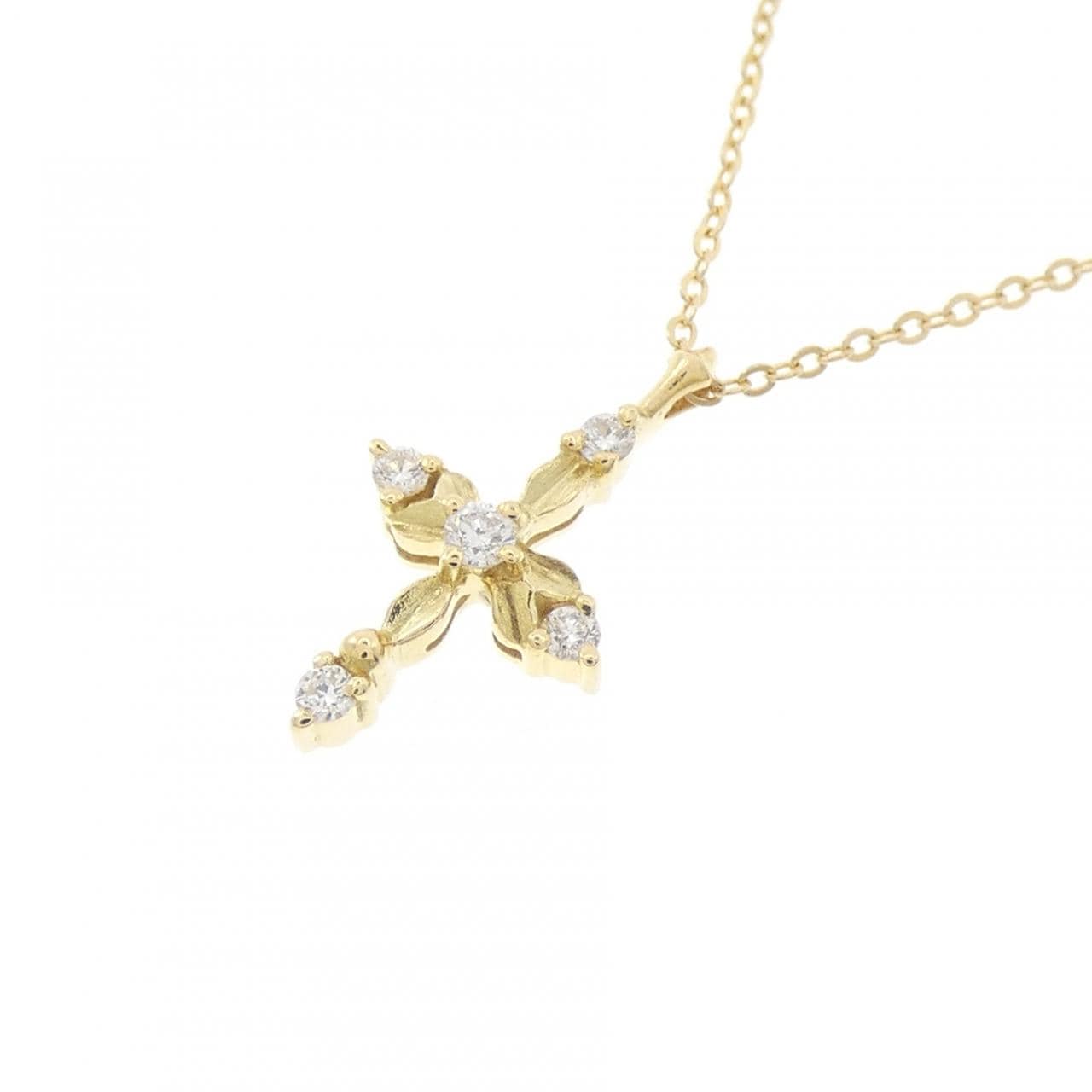 アーカー フェアリークロス ネックレス 0.05CT