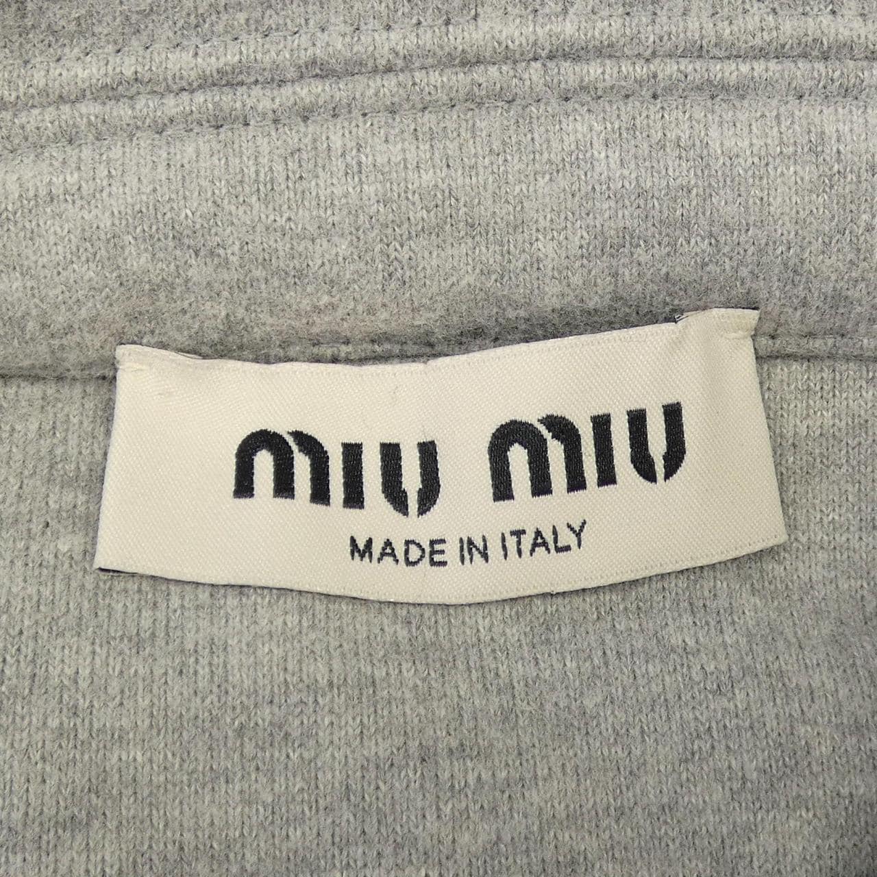 ミュウミュウ MIU MIU MJLA04 SOOO 18S8 スウェット