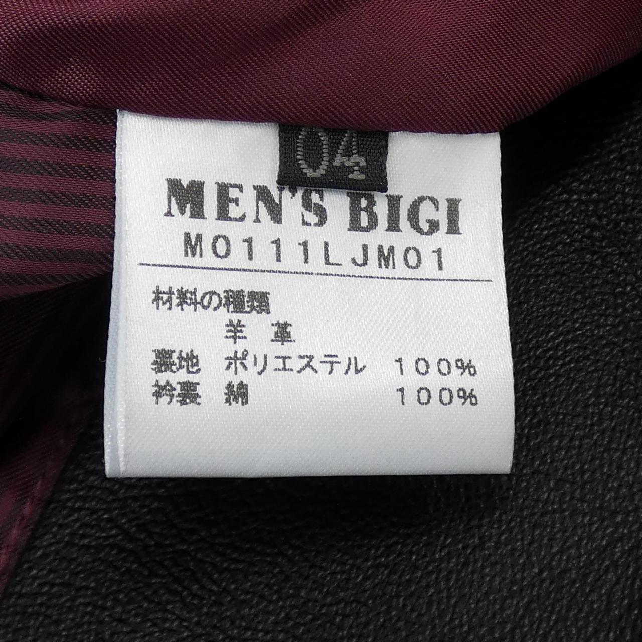 メンズビギ MEN'S BIGI レザージャケット