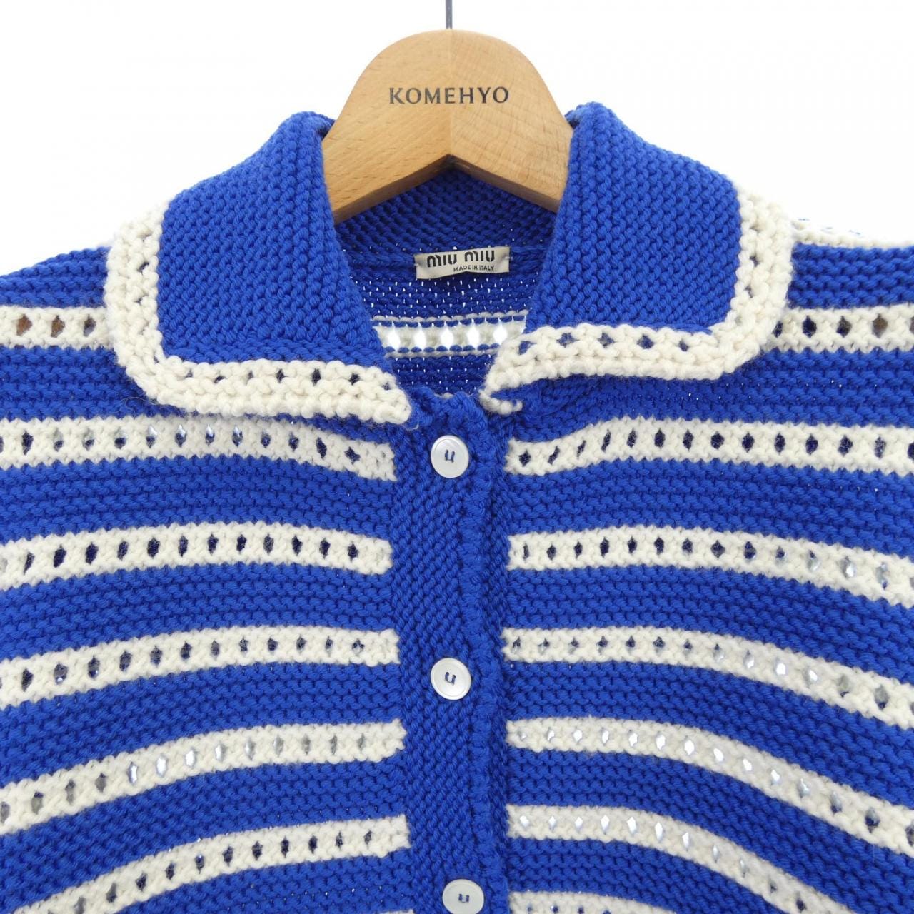 ミュウミュウ MIU MIU MMF466 1Y41 カーディガン