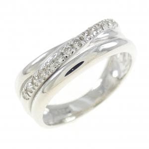 K18WG ダイヤモンド リング 0.20CT