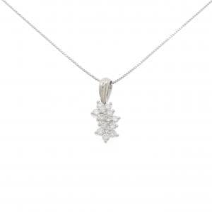 PT900/PT850 ダイヤモンド ネックレス 0.51CT