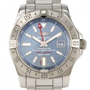 【ノーメンテナンス還元価格】ブライトリング アベンジャーⅡGMTブルーマザーオブパール JAPAN LTD A32390/A329CMPPSS SS 自動巻