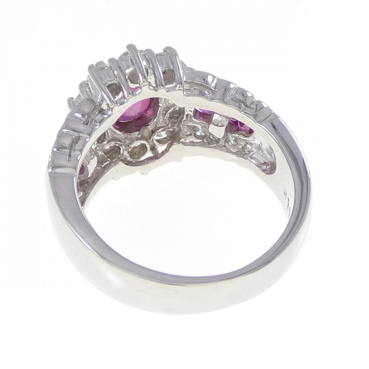 PT900 ルビー リング 1.62CT