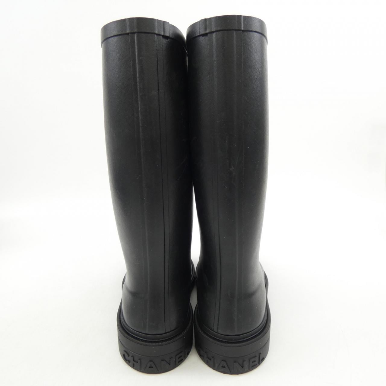 シャネル CHANEL ハイブーツ G39620X56326 ロングブーツ