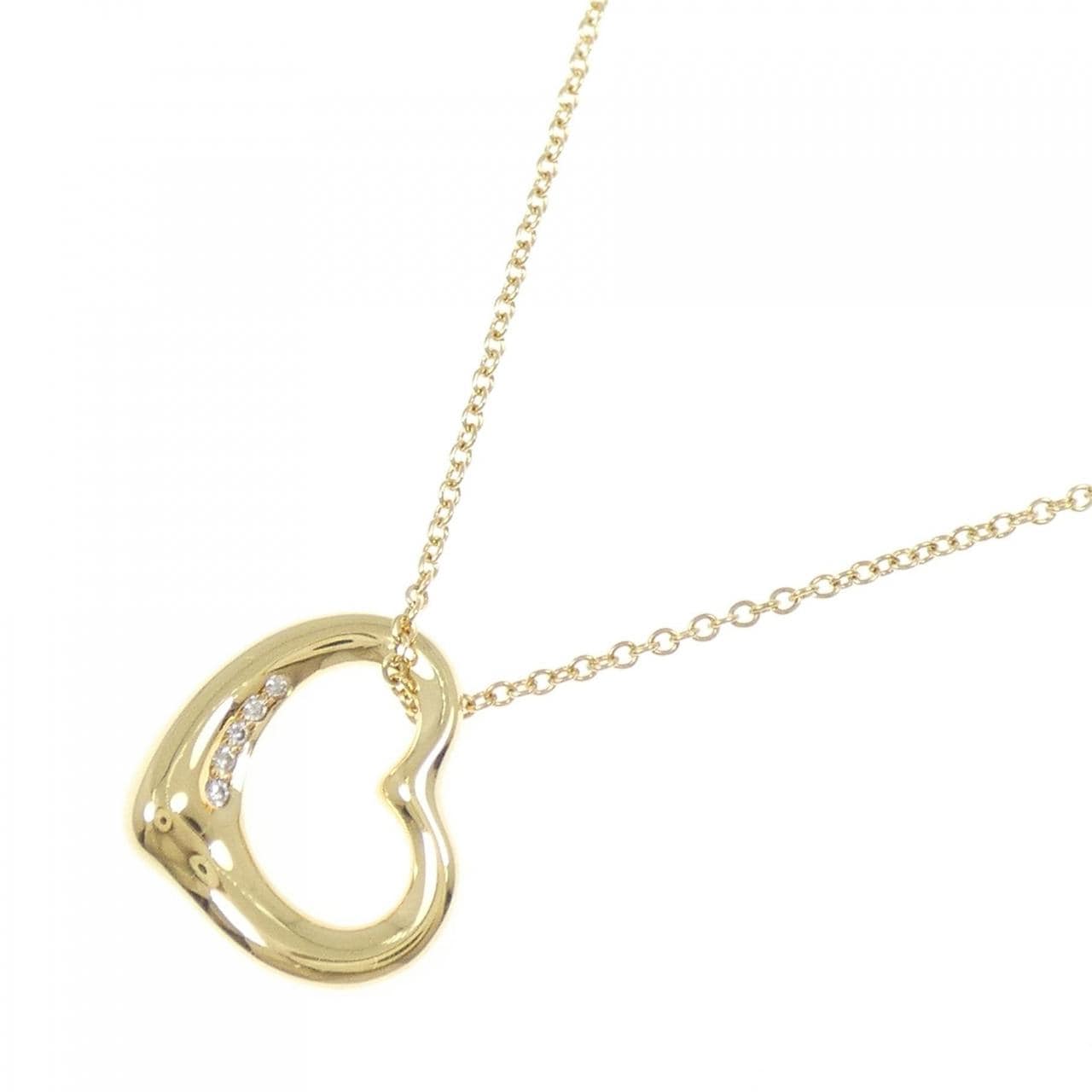 ティファニー オープンハート ネックレス