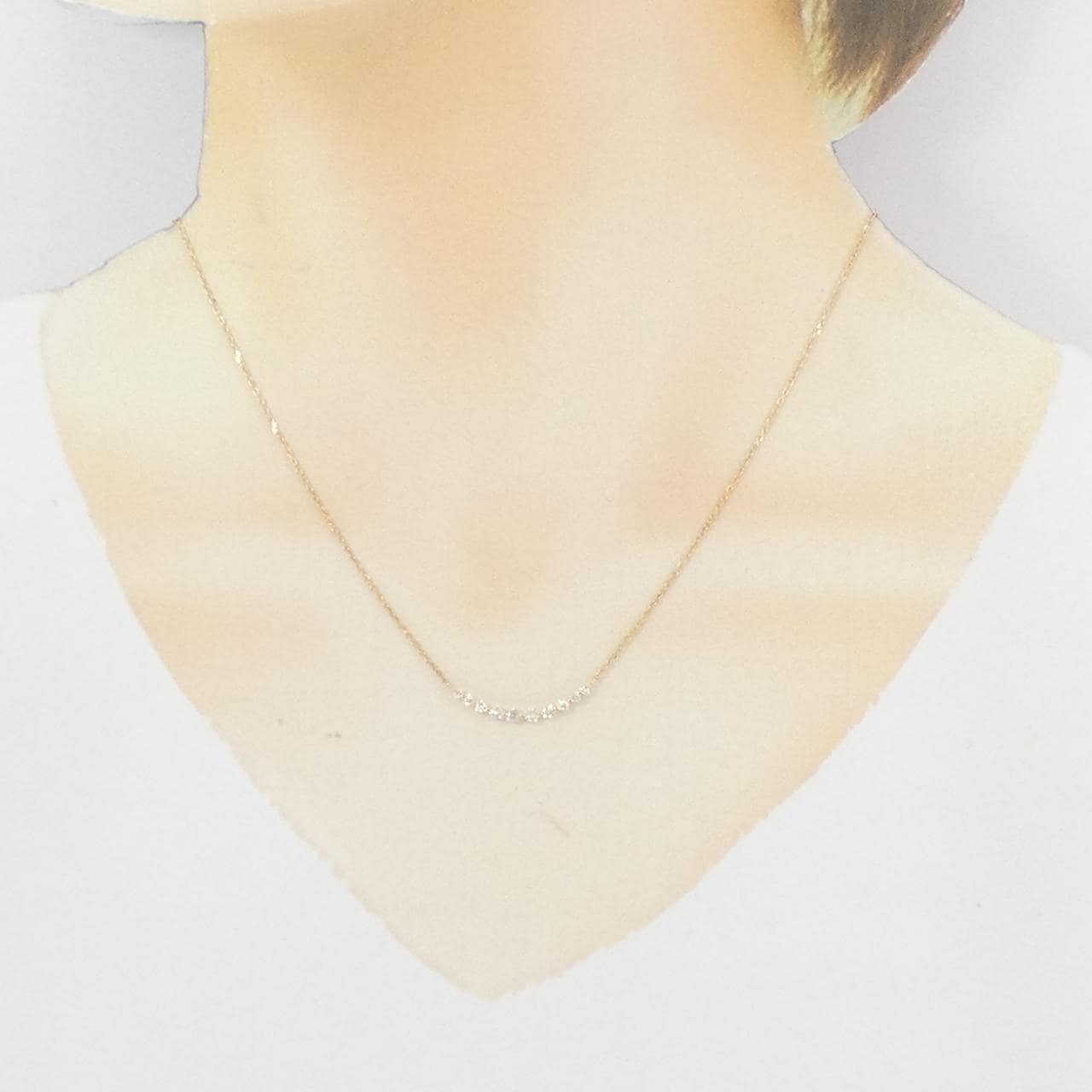 ヴァンドーム ダイヤモンド ネックレス 0.30CT