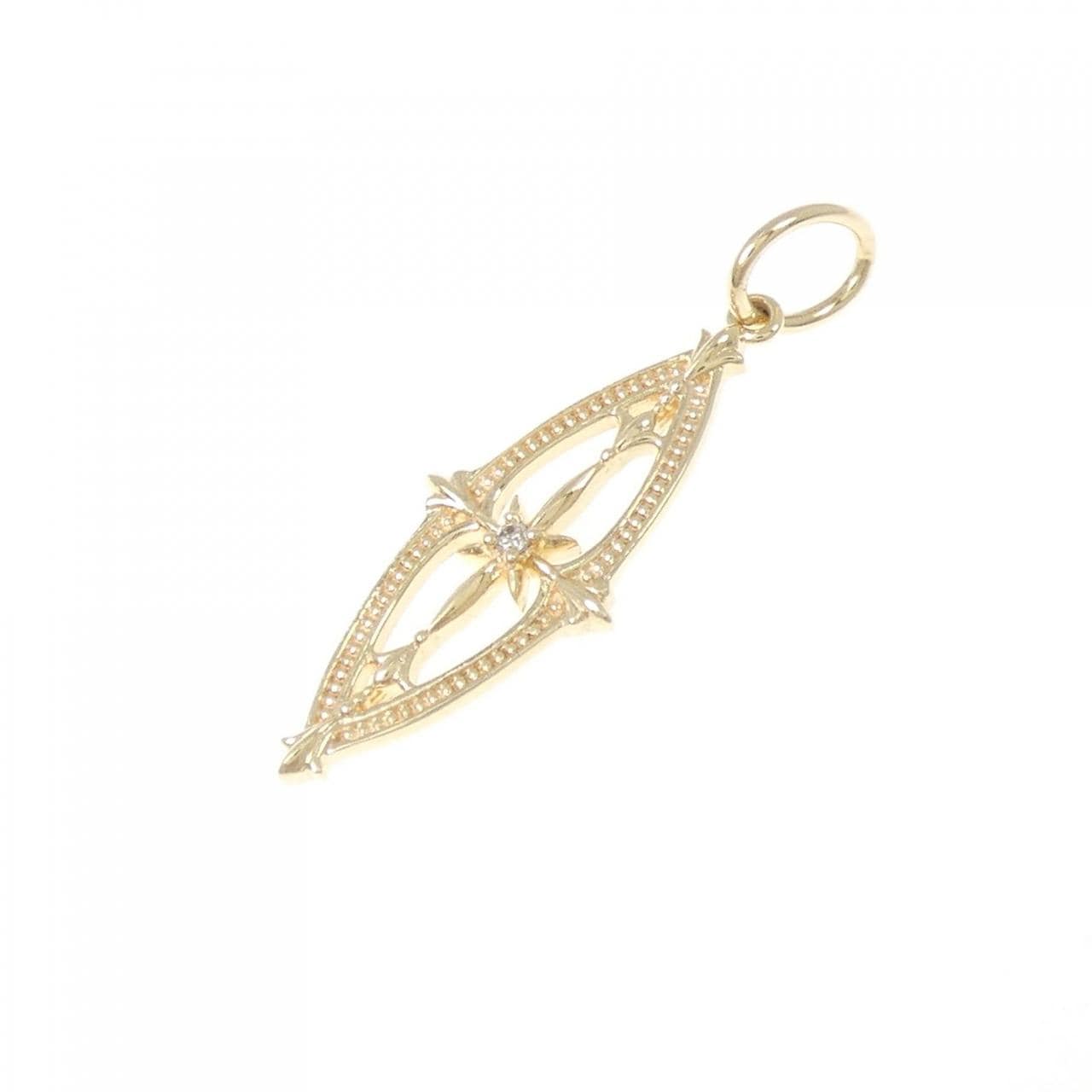 アガット ダイヤモンド ペンダント 0.005CT