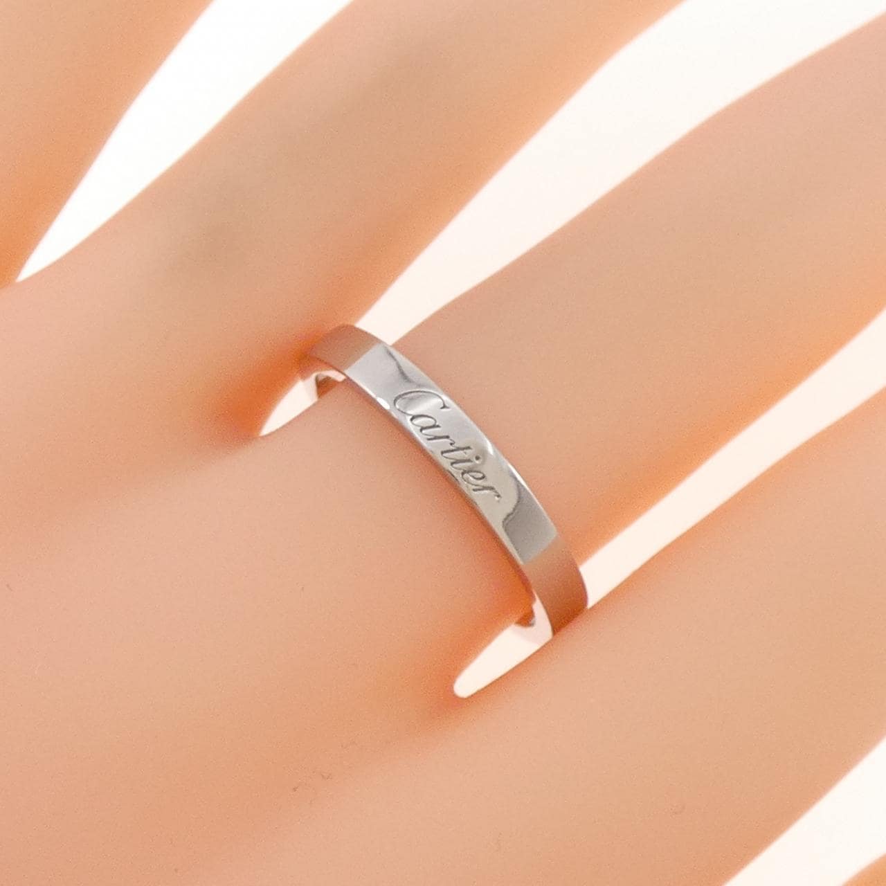 カルティエ エングレーブド リング