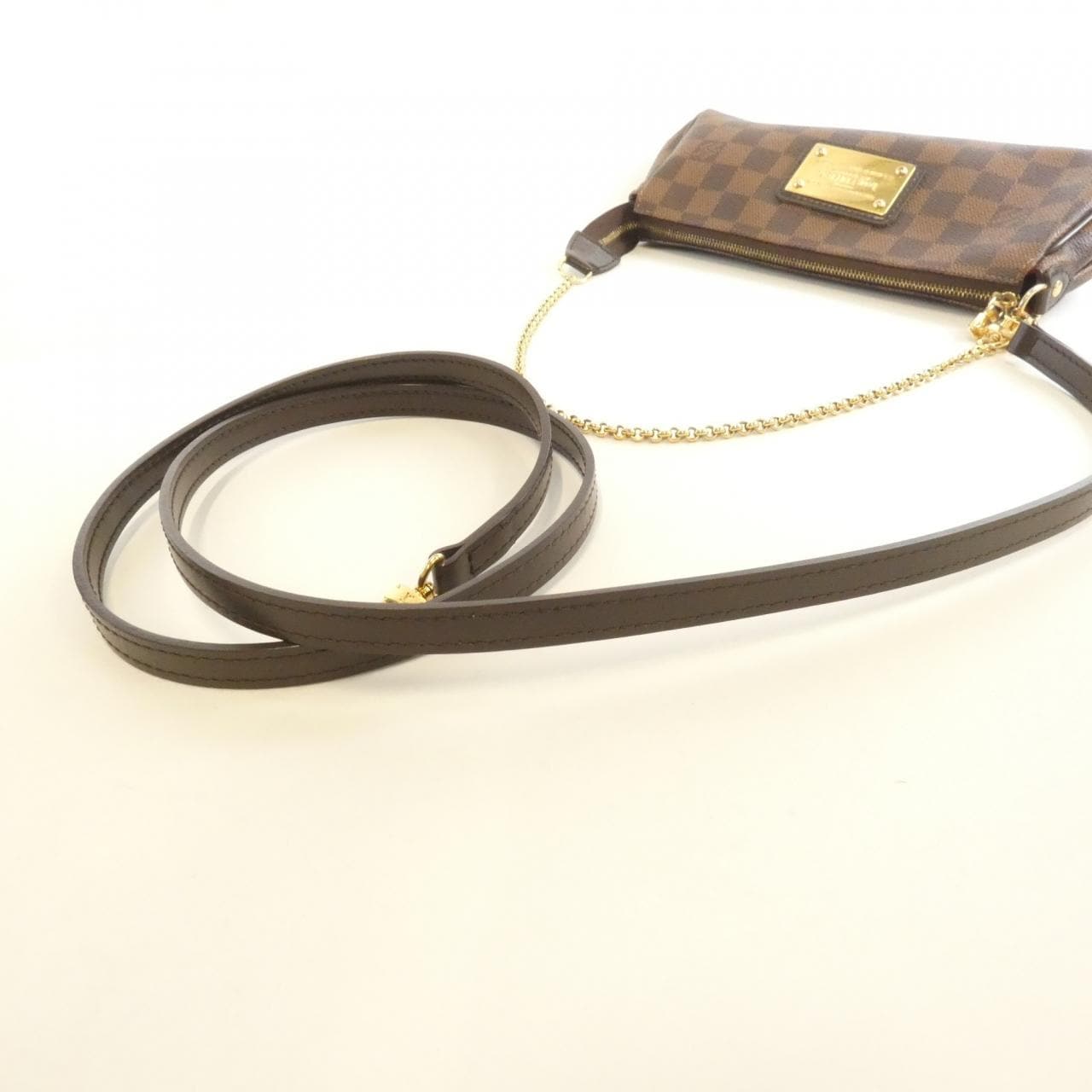 ルイヴィトン ダミエ エヴァ N55213 ショルダーバッグ