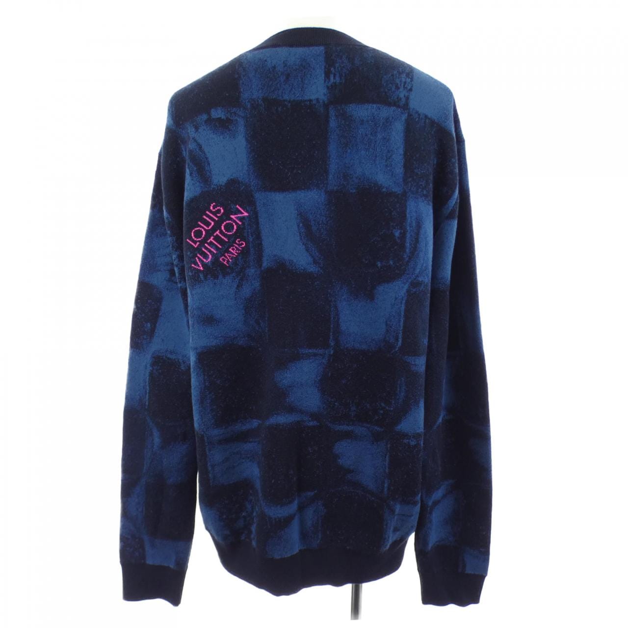 ルイヴィトン LOUIS VUITTON ダミエソルトジャカードクルーネック HLN14WET6 ニット