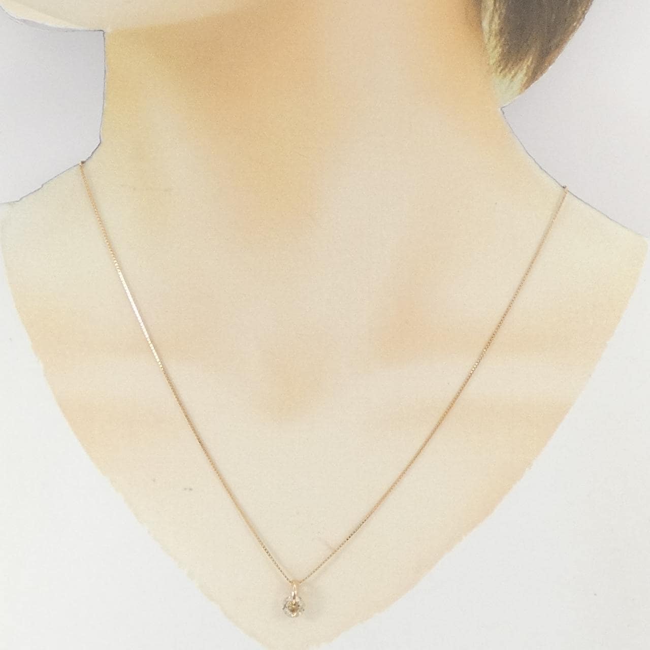 K18PG ダイヤモンド ネックレス 0.70CT