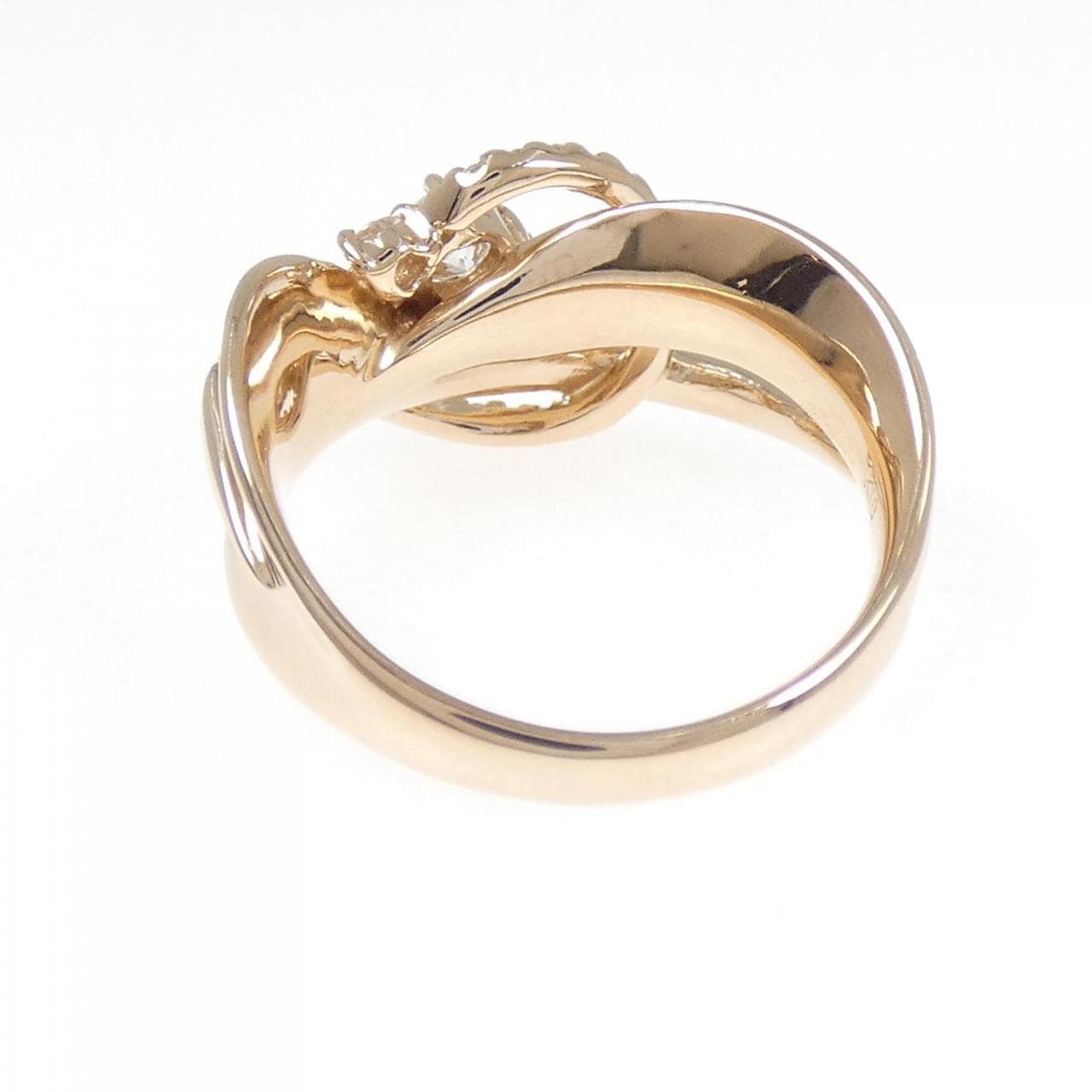K18PG ダイヤモンド リング 0.20CT