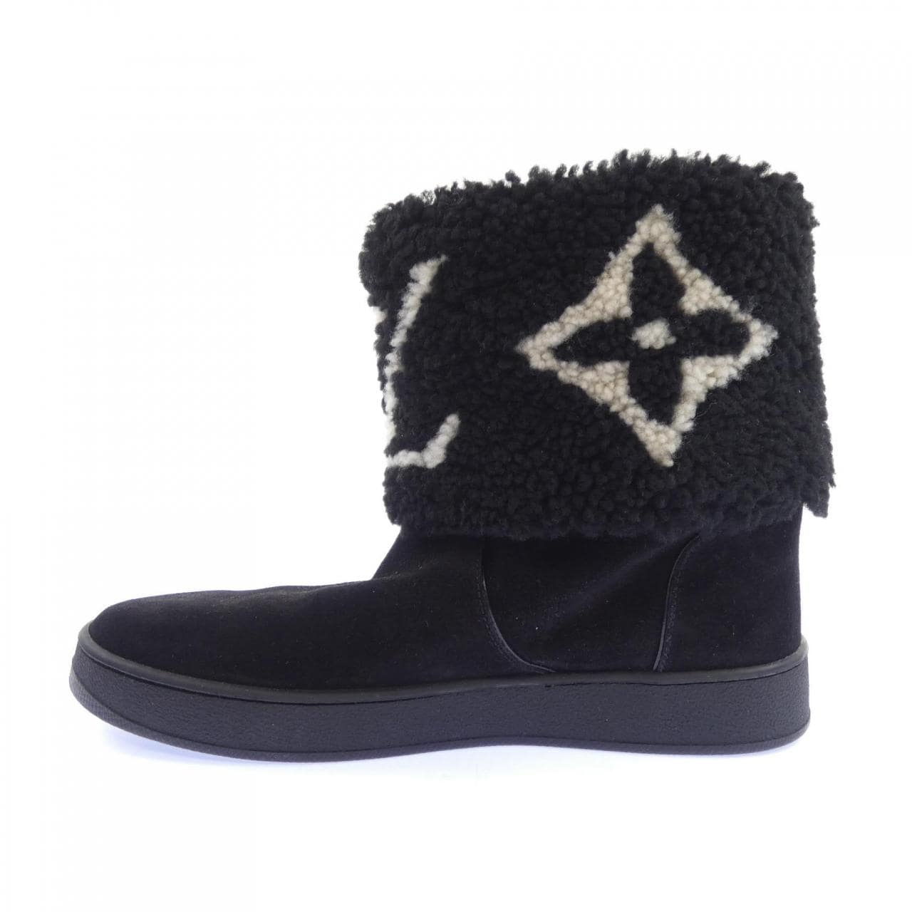 ルイヴィトン LOUIS VUITTON SNOW DROP FLAT ANKLE スノードロップライン ブーツ