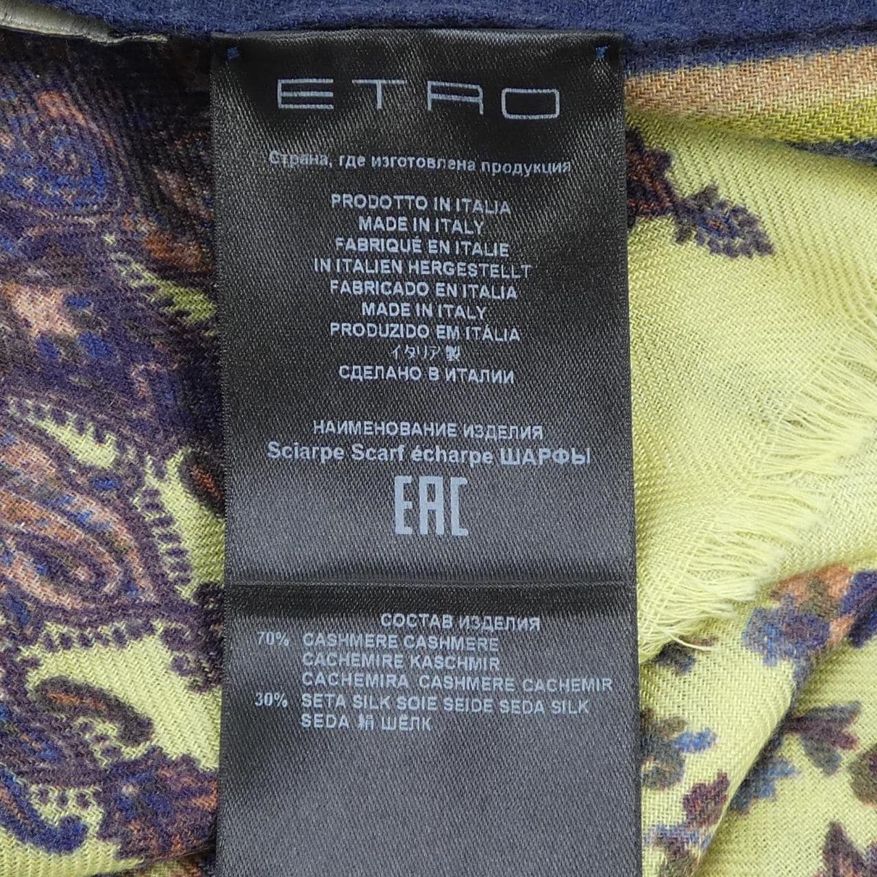 エトロ ETRO STOLE