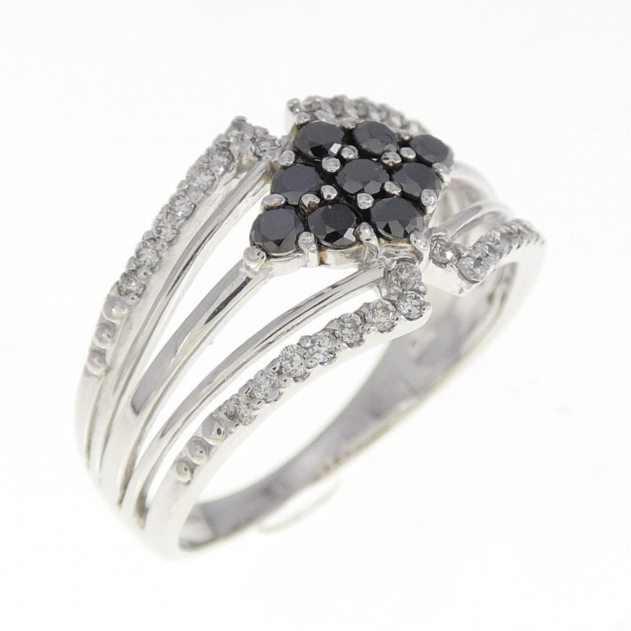 K18WG ダイヤモンド リング 0.40CT