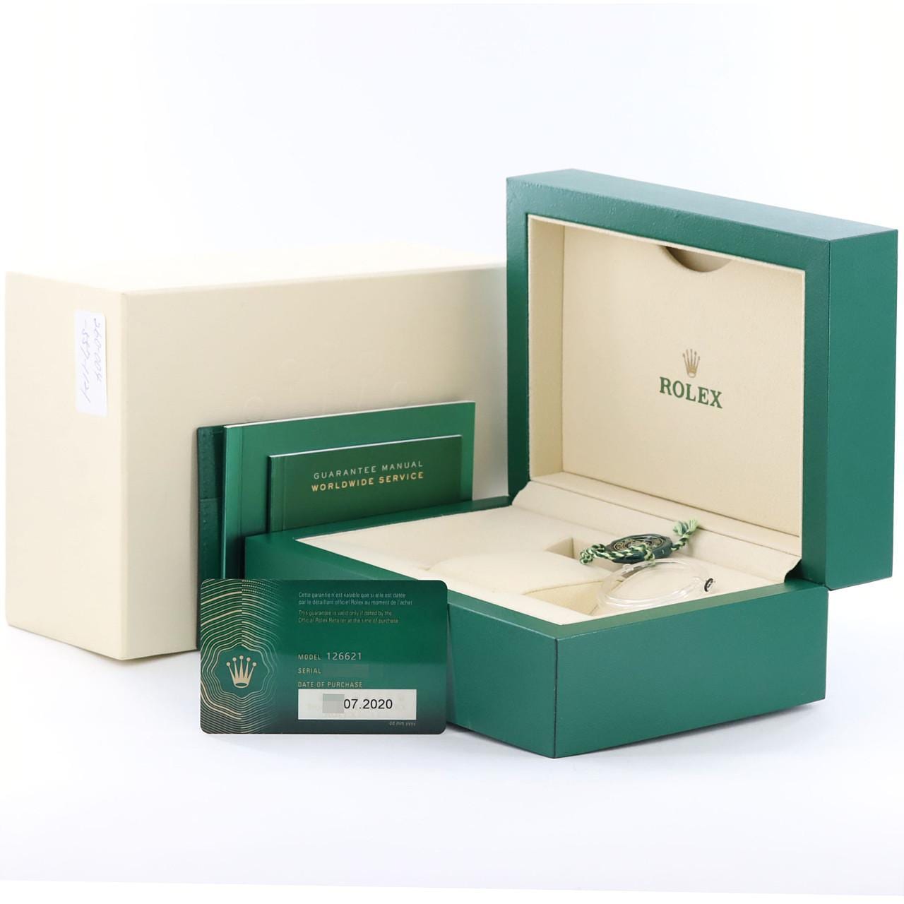 ROLEX Yacht Master 126621 SSxPG Automatic random number