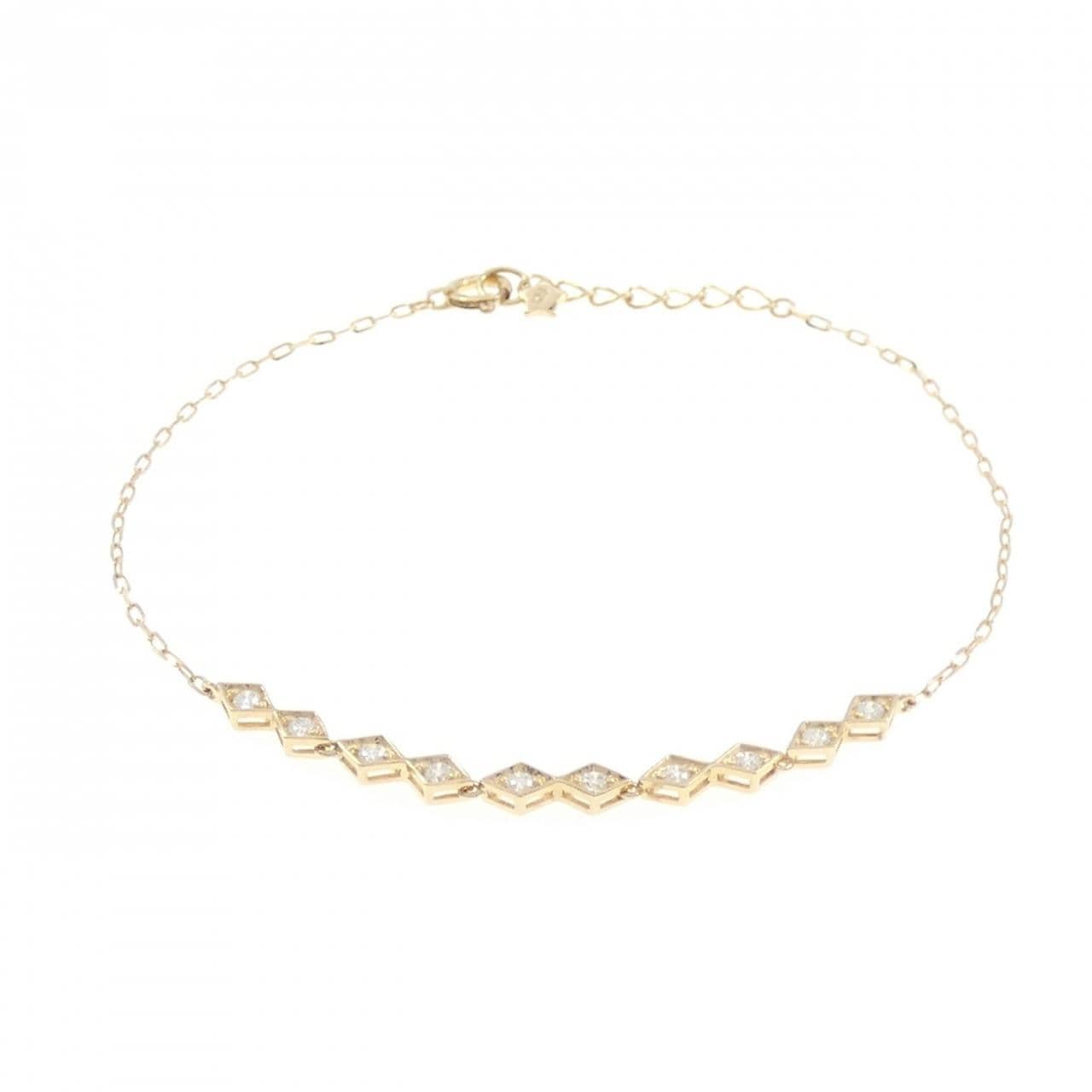 スタージュエリー ダイヤモンド ブレスレット 0.14CT