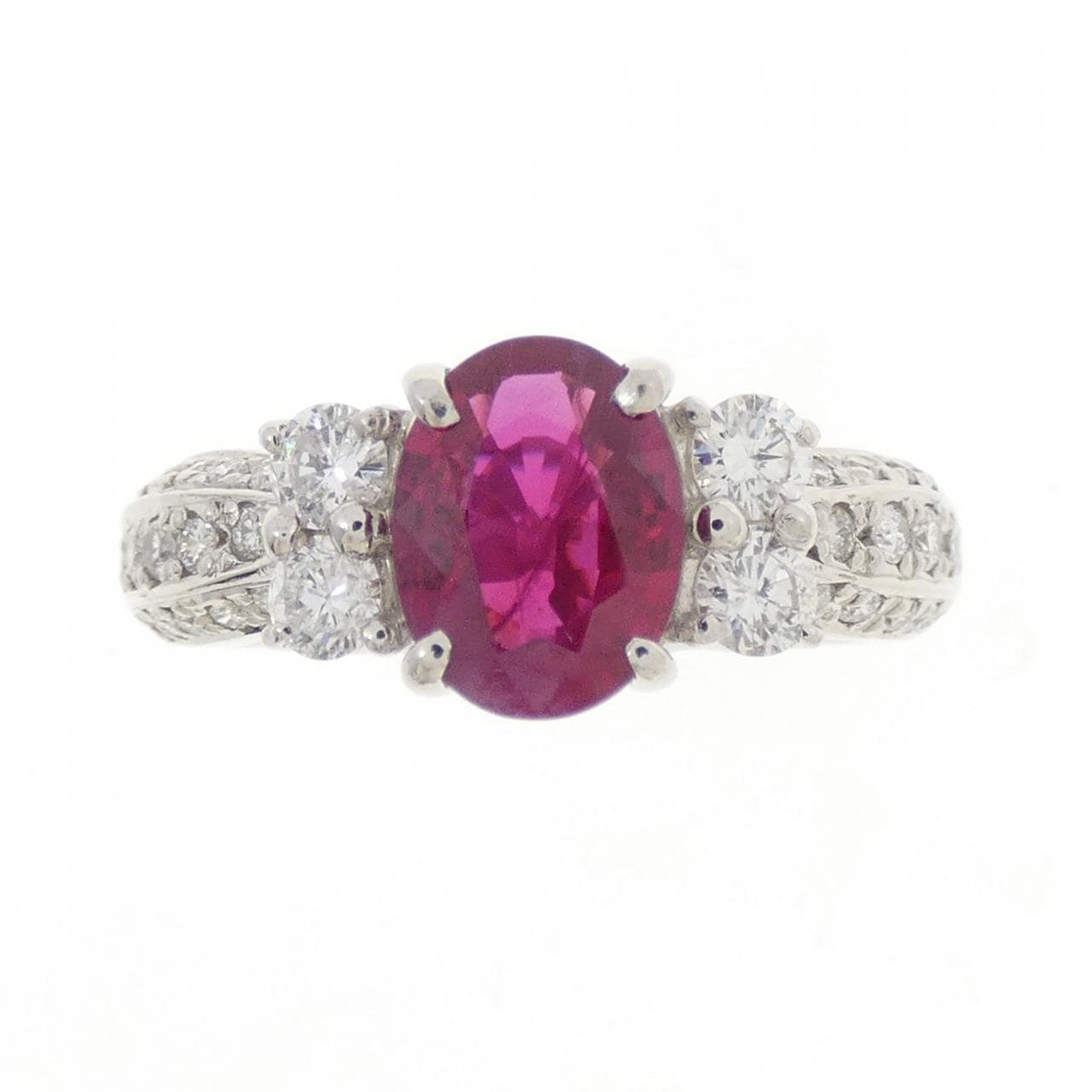 PT900 ルビー リング 1.17CT