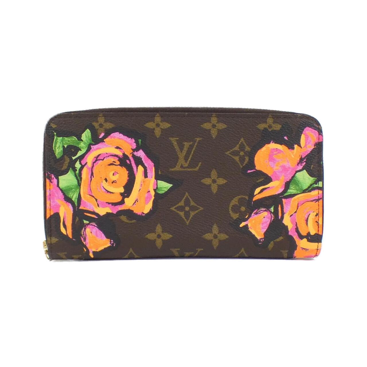 LOUIS VUITTON Monogram Rose (Steven Sprough)拉链钱包 M93759 钱包