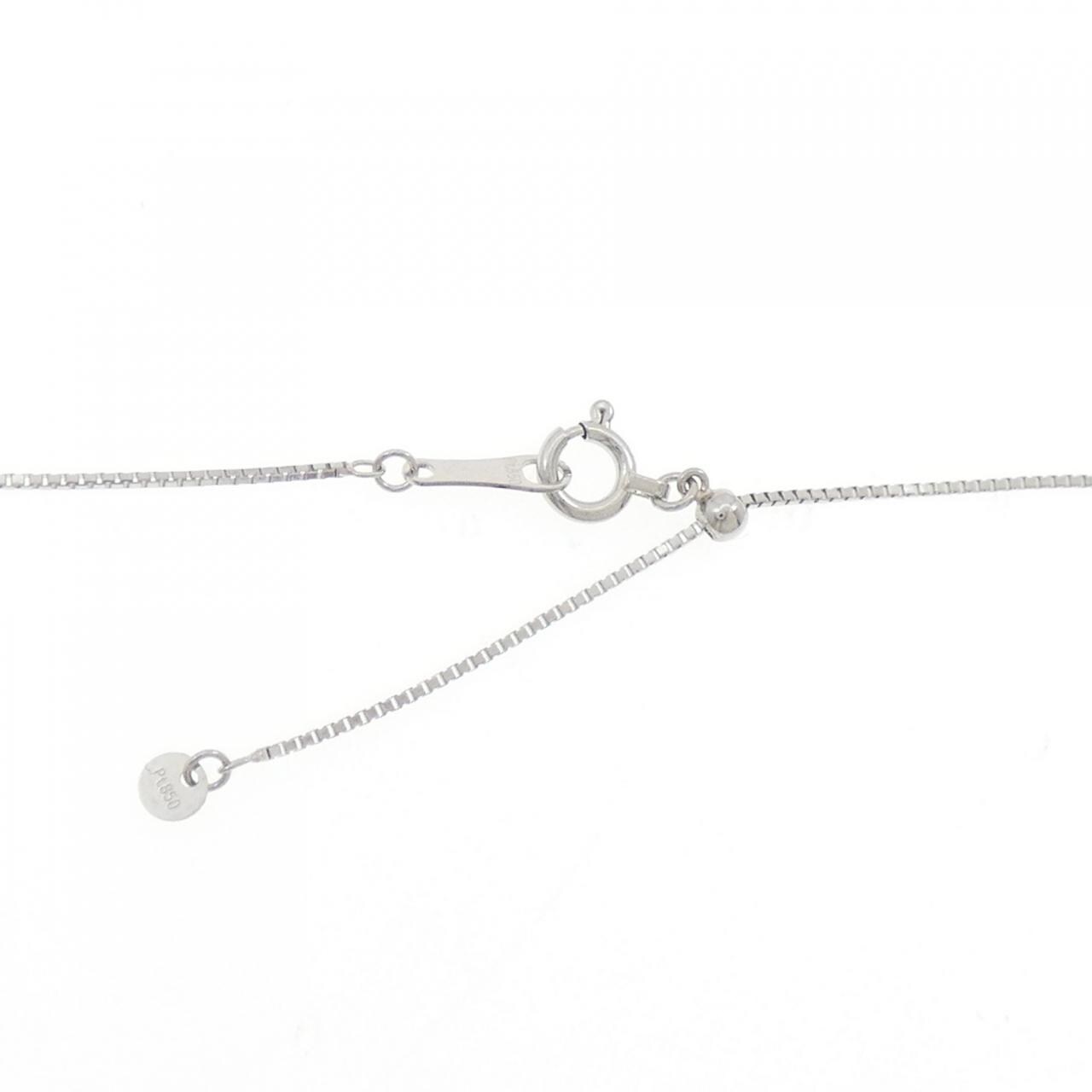 PT900/PT850 ダイヤモンド ネックレス 1.04CT