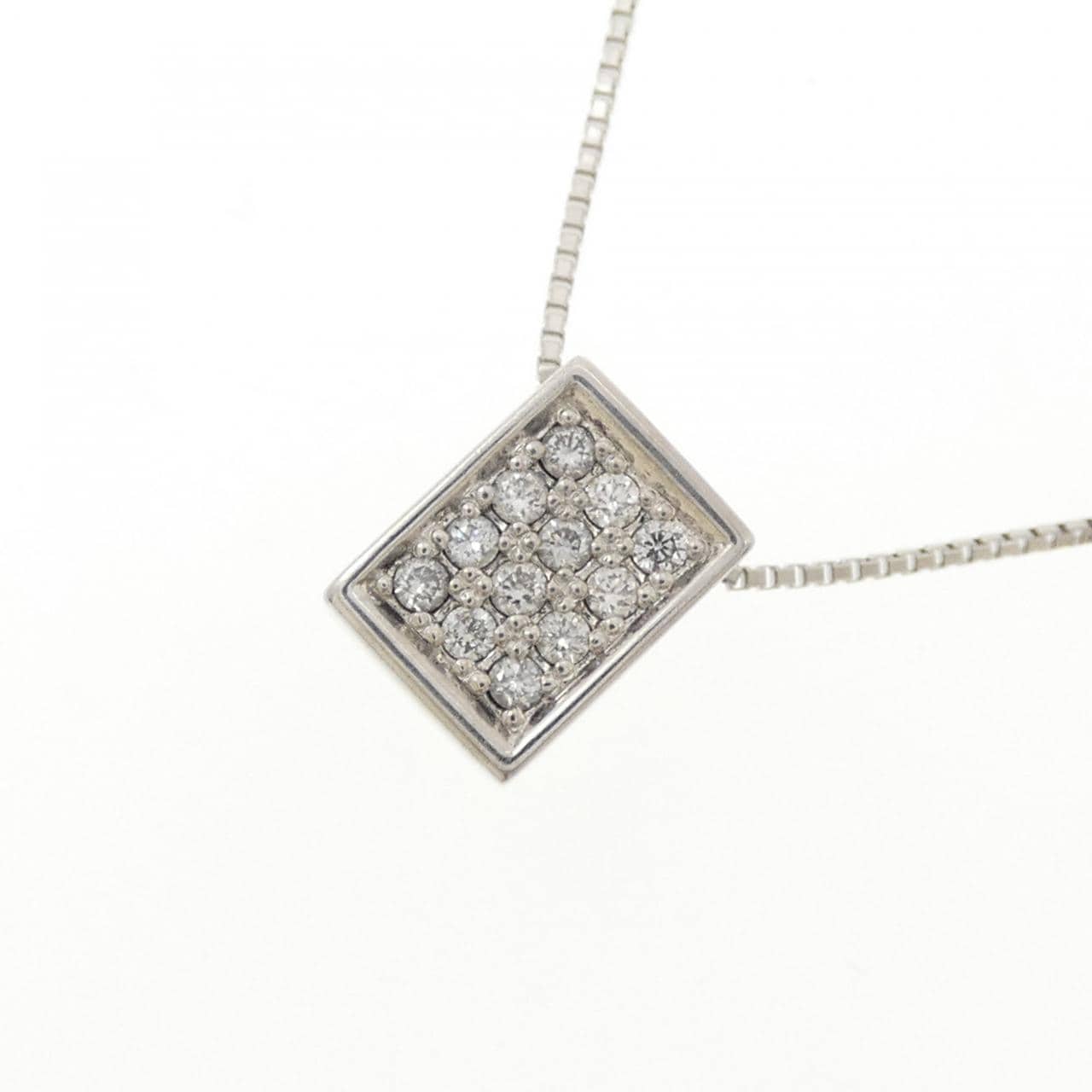 PT900/PT850 ダイヤモンド ネックレス 0.15CT