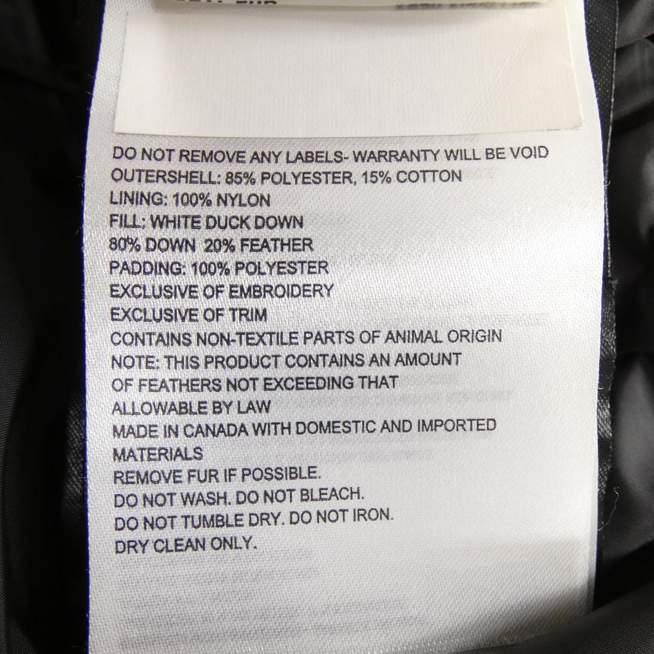 カナダグース CANADA GOOSE 2300JL CHARLOTTE シャーロット ダウンジャケット