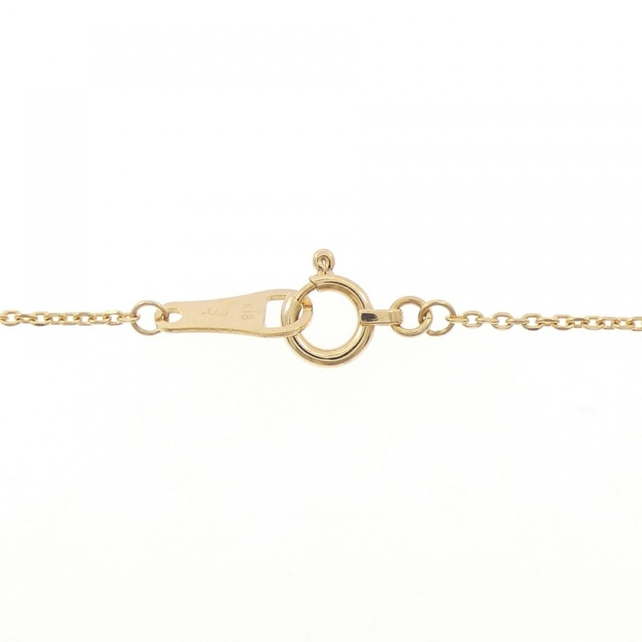 アガット ダイヤモンド ネックレス 0.03CT