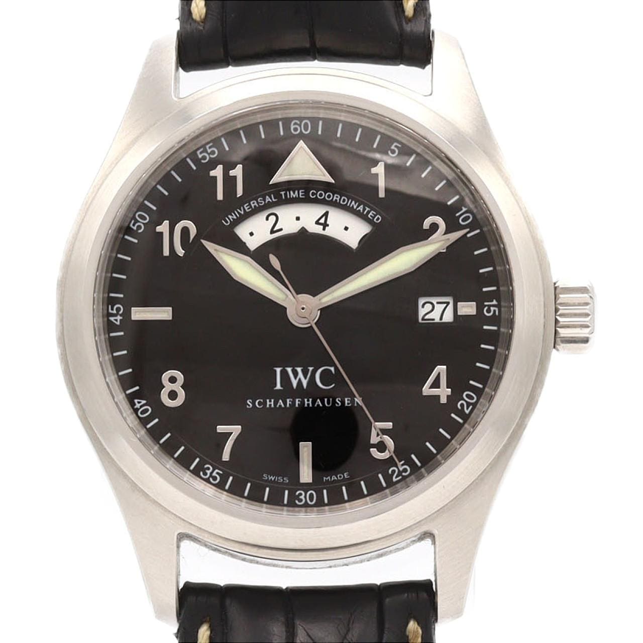 【ノーメンテナンス還元価格】IWC フリーガー UTC スピットファイア IW325105 SS 自動巻