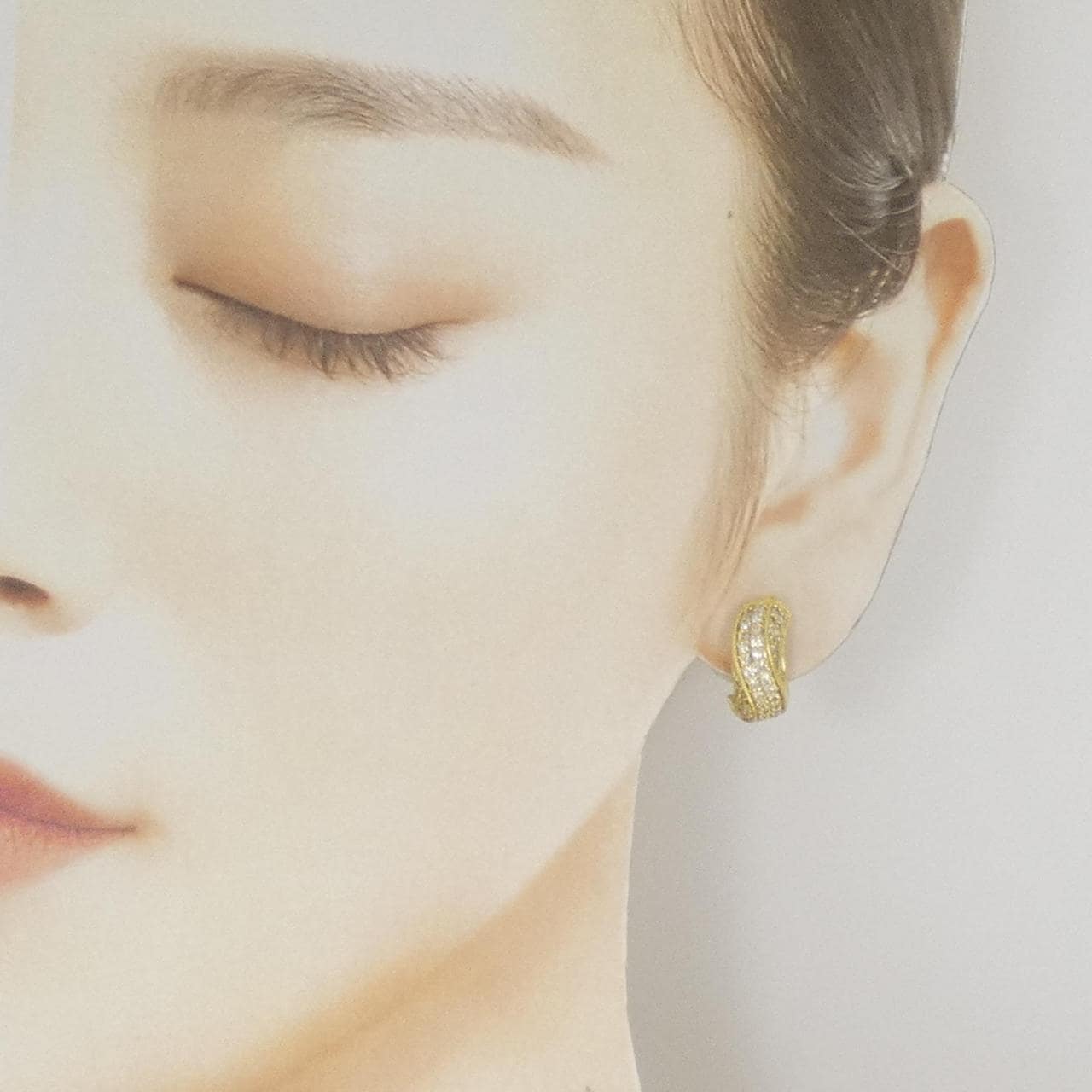 K18YG ダイヤモンド ピアス/イヤリング 1.00CT