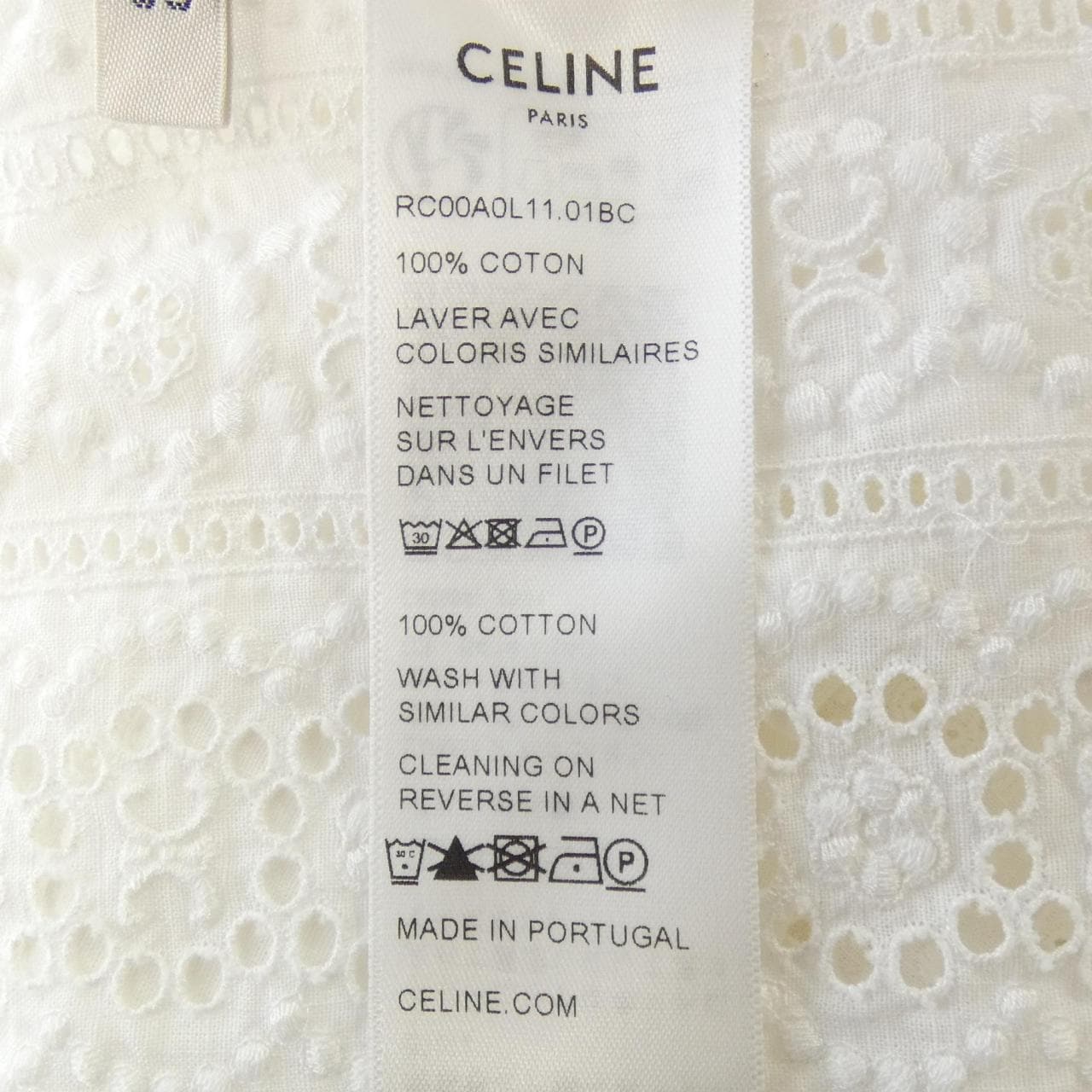 セリーヌ CELINE RC00A0L11 S／Sシャツ