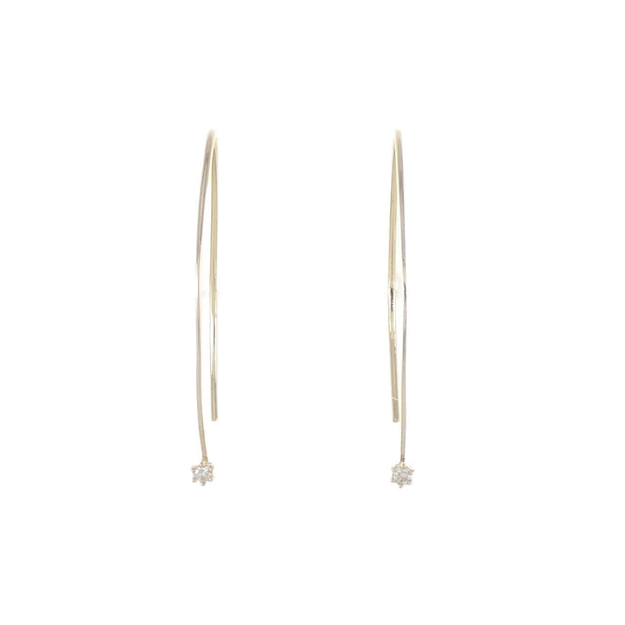 Agete earrings 0.02CT