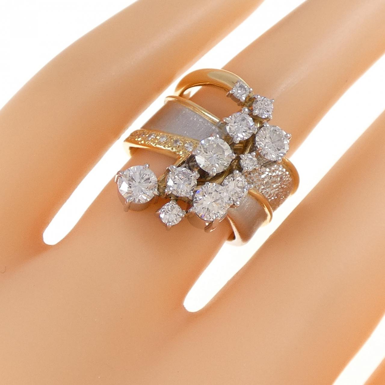 石川暢子 ダイヤモンド リング 1.60CT