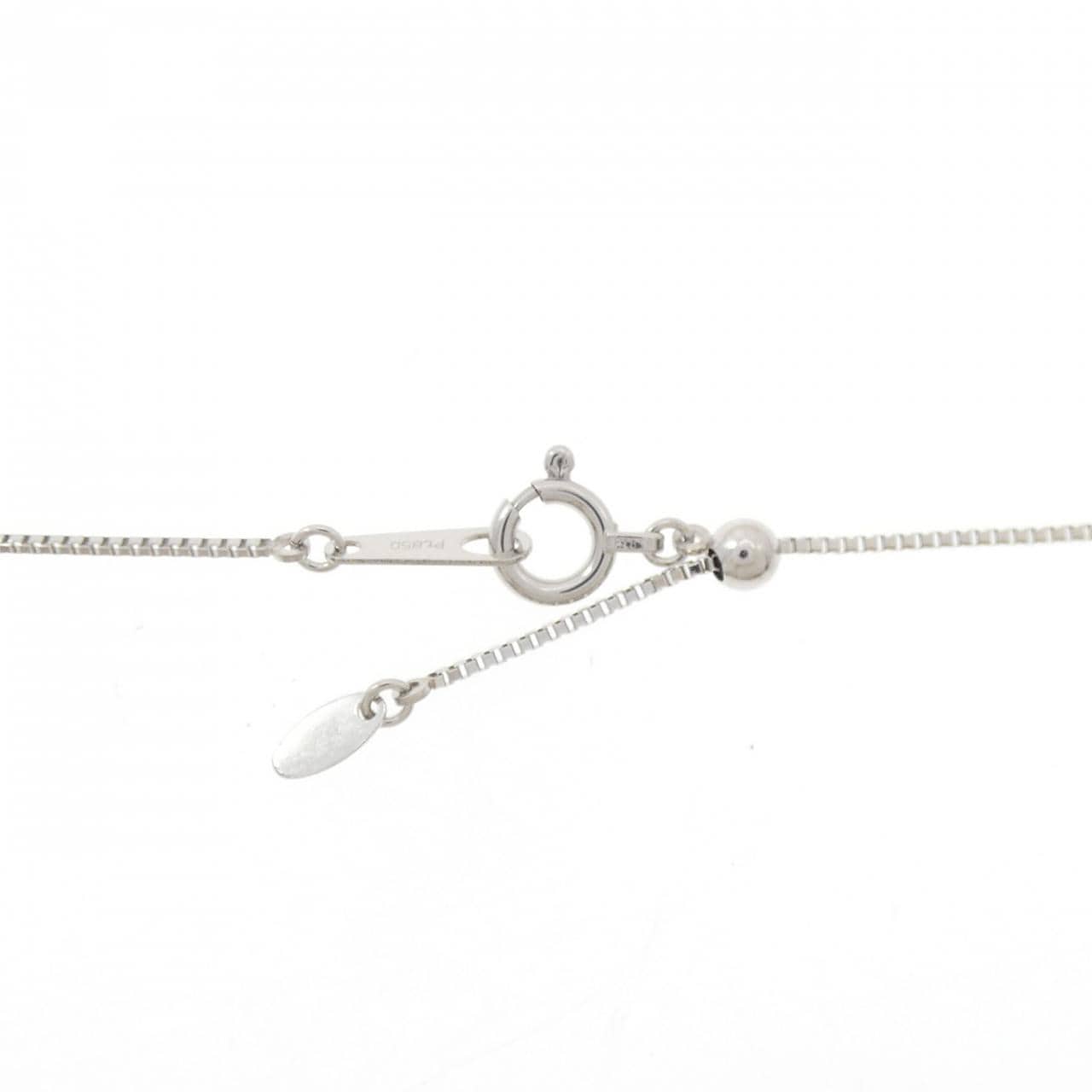 PT900/PT850 ダイヤモンド ネックレス 0.75CT