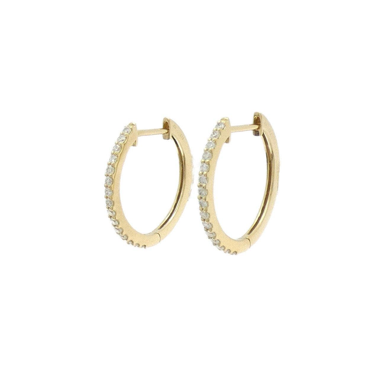 【リメイク】K18YG ダイヤモンド ピアス 0.30CT