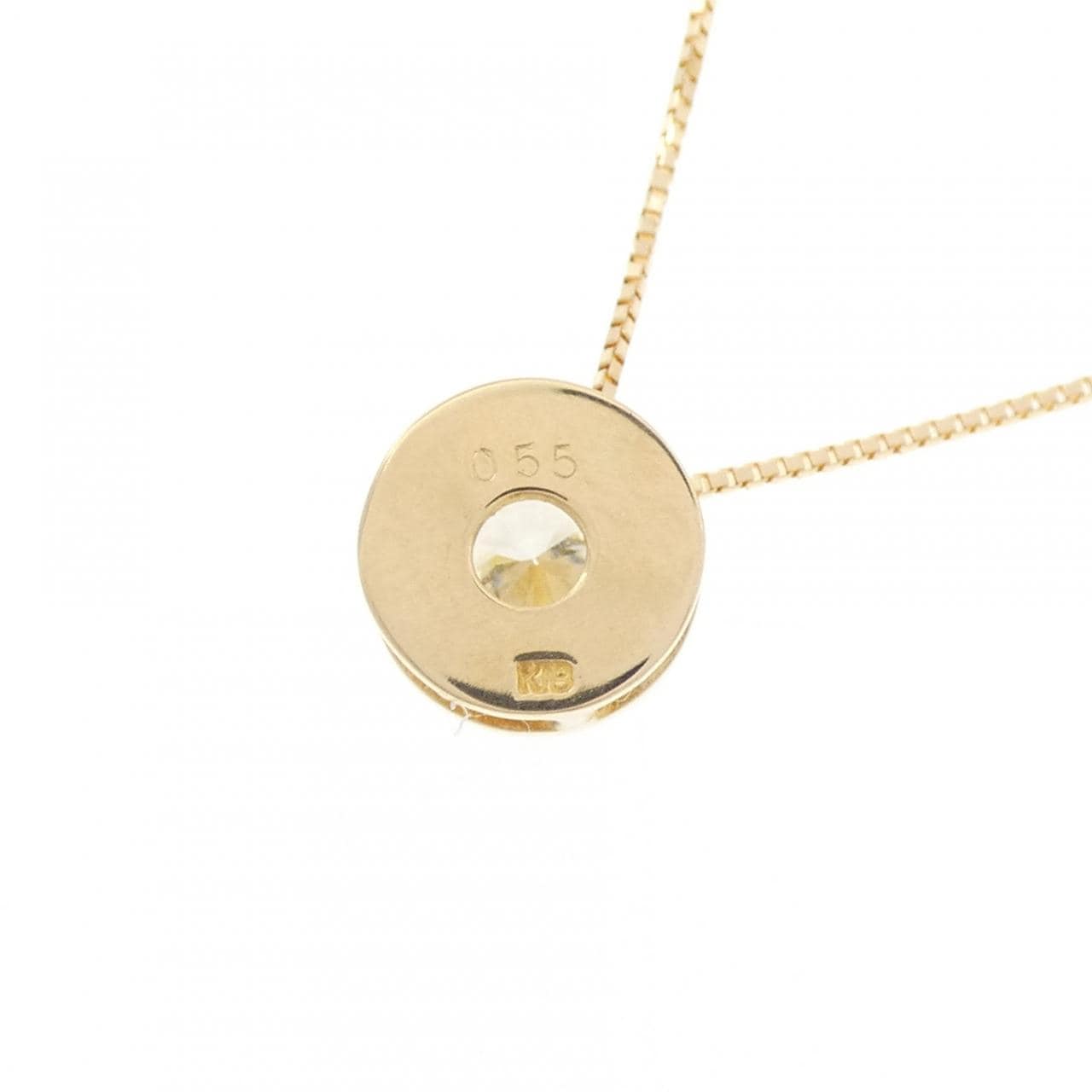 K18YG ダイヤモンド ネックレス 0.55CT