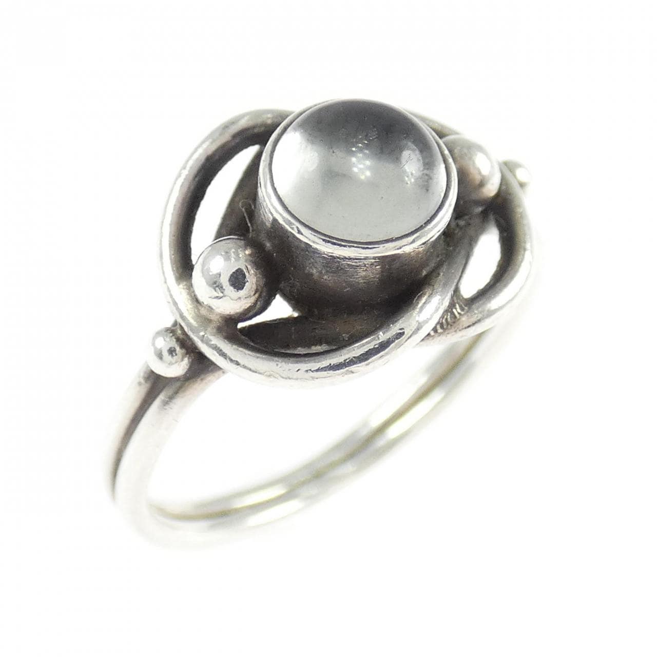 ジョージ ジェンセン ムーンストーン リング