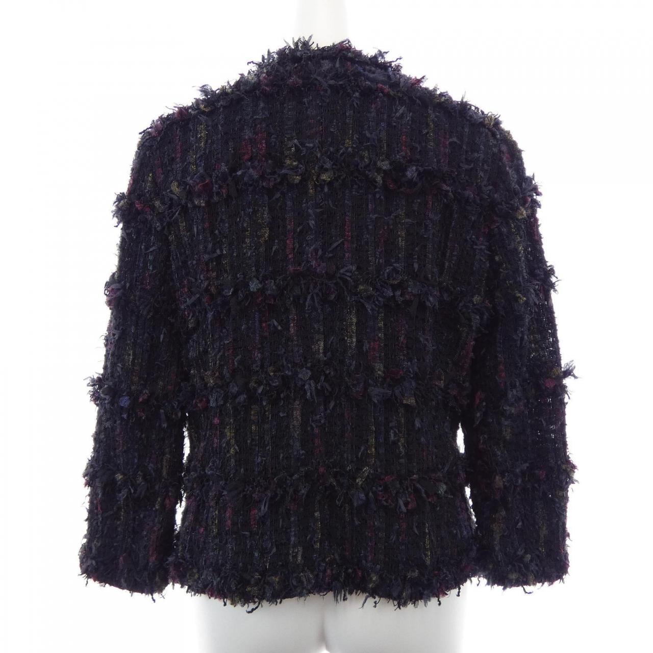 【ヴィンテージ】シャネル CHANEL P27891V17672 06C ノーカラージャケット