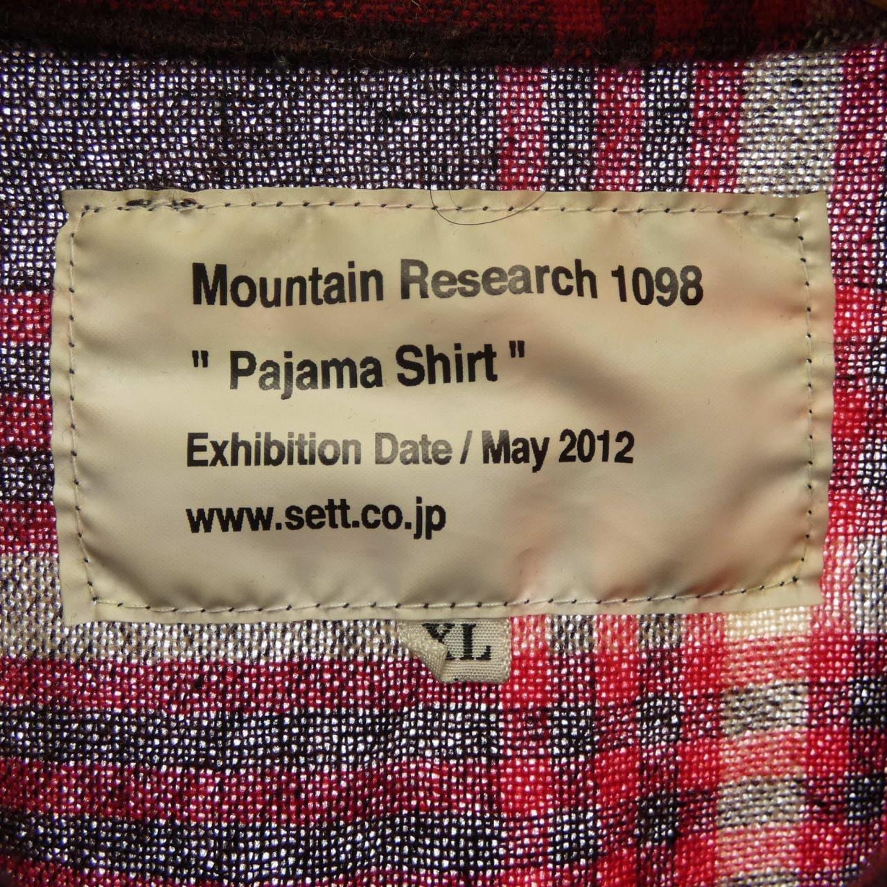 MOUNTAIN RESEARCH シャツ