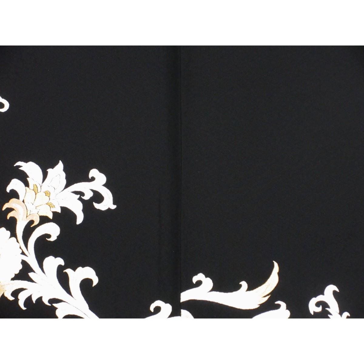 【未使用品】留袖　刺繍加工　蔦　身幅２Ｌ寸