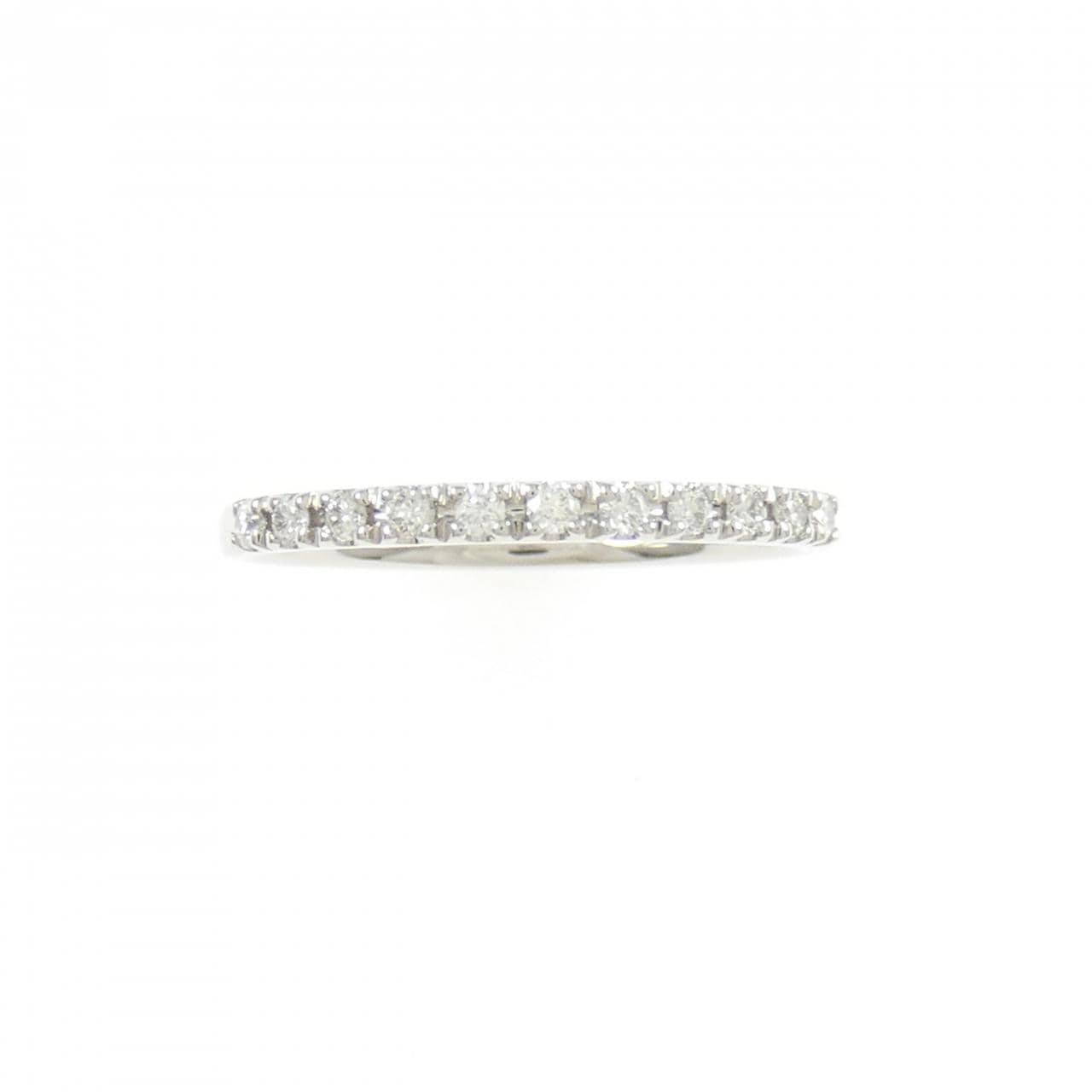 PT950 ハーフエタニティ ダイヤモンド リング 0.11CT